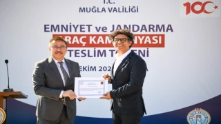 Muğla’da Emniyet ve Jandarma’ya 114 Yeni Hizmet Aracı Teslim Edildi