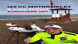 125 cc Motorsikleti B sınıfı Ehliyet Kullanabilir mi